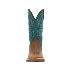 Rocky Boots: Men's RKW0406 Teal Soft Toe 12" Tall Oaks Western Pull On Boot -Work Shoe Store rkw0406 3edit