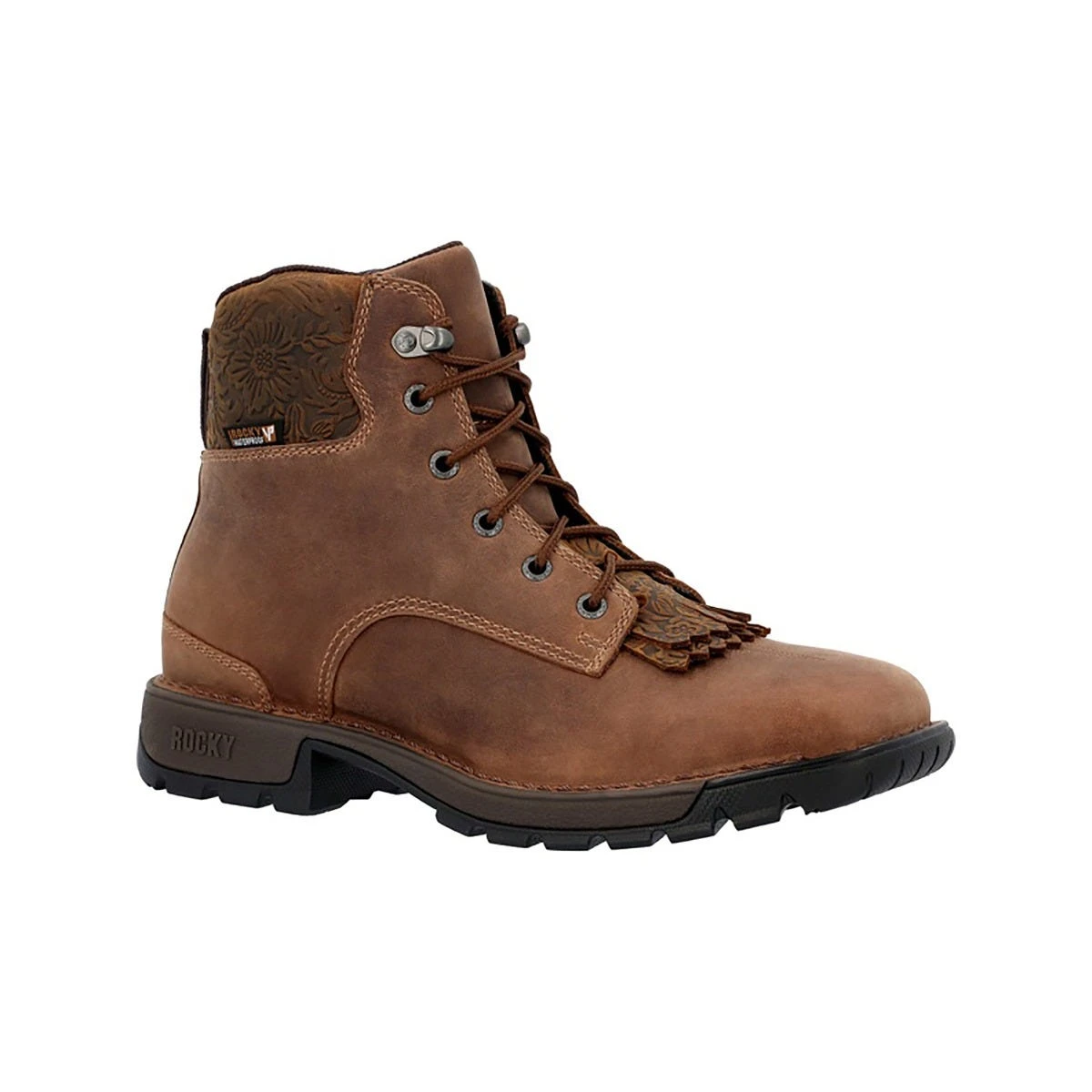 Rocky Boots: Women's RKW0411 Coffee Composite Toe 6" Legacy 32 Western Work Boot 3 Rocky Boots: Women's RKW0411 Coffee Composite Toe 6" Legacy 32 Western Work Boot