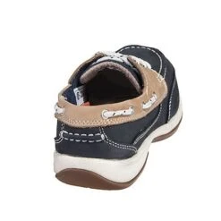 Rockport Works Shoes: Women's RK670 Steel Toe Navy ESD Boat Shoes