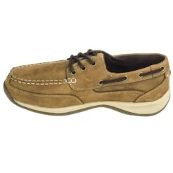 Rockport Works RK6734 Men's Internal Met Guard Steel Toe Boat Shoes -Work Shoe Store rockport rk6734 i 01