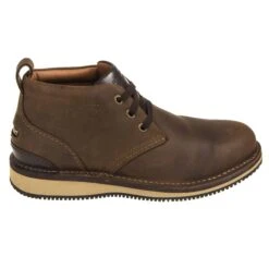 Rockport Works Shoes: Men's RK2801 Brown Prestige Point Steel Toe Chukka -Work Shoe Store rockport rk2801 o 001