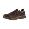 Rockport Works Shoes: Men's RK5710 Brown Steel Toe Slip On Casual Shoe -Work Shoe Store rockport rk5710 primetime casuals 03