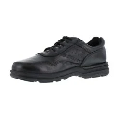 Rockport Works: Men's RP2610 Black Pro Walker Athletic Oxford Soft Toe Shoe -Work Shoe Store rockport rp2610 rp261 postwalk 03 1