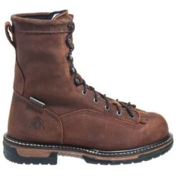 Rocky Boots: Men's 6698 Waterproof Steel Toe IronClad EH Work Boots -Work Shoe Store rocky 6698 o 01