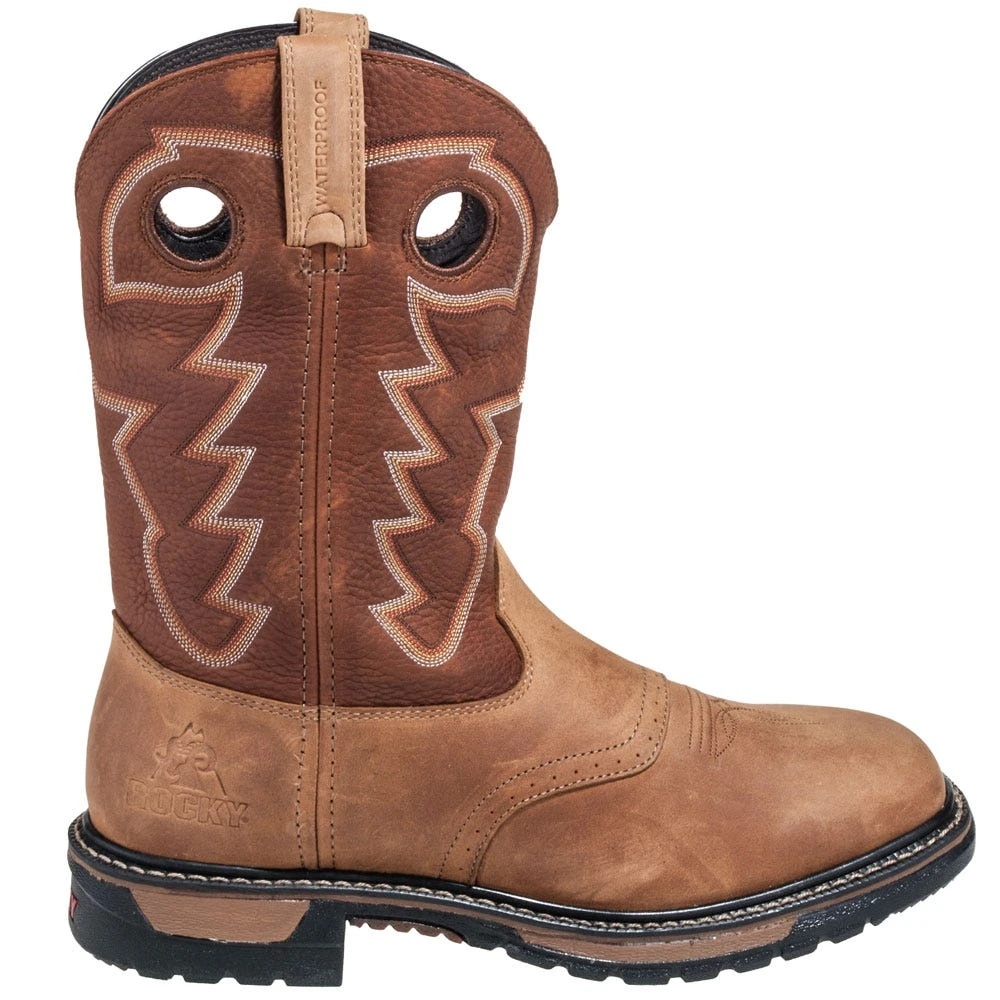 Rocky Boots: Men's RKYW039 Waterproof Square Toe 11 Inch Ride Boots 6 Rocky Boots: Men's RKYW039 Waterproof Square Toe 11 Inch Ride Boots - Image 4