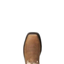 Ariat Boots: Men's Workhog 10023100 Pull On Patriot Work Boots -Work Shoe Store s18 mns work holt 10023100 toeedit