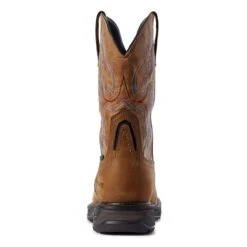 Ariat Boots: Men's 10031474 Distressed Brown WorkHog XT Waterproof Work Boot 10 Ariat Boots: Men's 10031474 Distressed Brown WorkHog XT Waterproof Work Boot -Work Shoe Store s20 mns work couto 10031474 heel
