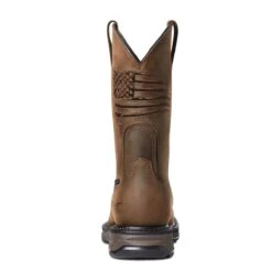 Ariat Boots: Men's 10036002 Brown Carbon Toe WorkHog XT Patriot Waterproof Work Boot 12 Ariat Boots: Men's 10036002 Brown Carbon Toe WorkHog XT Patriot Waterproof Work Boot -Work Shoe Store s21 mns work 10036002 heel