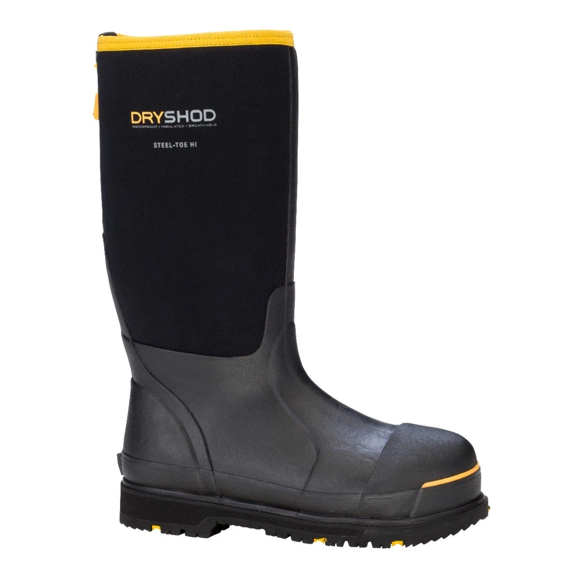 DryShod Boots: Men's STT-UH-BK Black Steel Toe Protective Work Boot 3 DryShod Boots: Men's STT-UH-BK Black Steel Toe Protective Work Boot