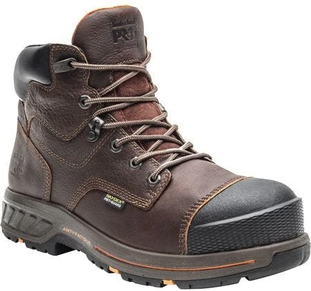 Timberland Pro Boots: Men's A1VXG Brown Helix HD Composite Toe Met Guard Work Boot 3 Timberland Pro Boots: Men's A1VXG Brown Helix HD Composite Toe Met Guard Work Boot
