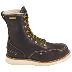 Thorogood Boots: Men's 804 3800 American Heritage Waterproof Steel Toe Work Boots -Work Shoe Store thorogood 804 3800 o 01