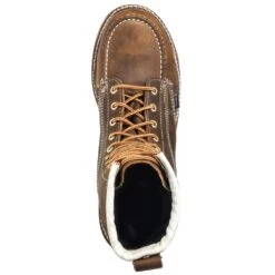 Thorogood Boots: Men's Steel Toe 804-4378 EH USA-Made Brown Work Boots -Work Shoe Store thorogood 804 4378 t 01 1