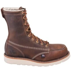Thorogood Boots: Men's 804-4478 USA-Made Brown EH Steel Toe Work Boots 11 Thorogood Boots: Men's 804-4478 USA-Made Brown EH Steel Toe Work Boots -Work Shoe Store thorogood 804 4478 o 01