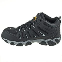 Thorogood Boots: Men's Black Mid Hiker 804 6292 Composite Toe Boots -Work Shoe Store thorogood 804 6292 i 01