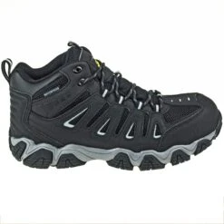 Thorogood Boots: Men's Black Mid Hiker 804 6292 Composite Toe Boots -Work Shoe Store thorogood 804 6292 o 01