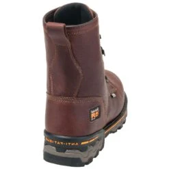 Timberland PRO Boots: Men's TB01113A 210 Brown Boondock 8" Waterproof Boots -Work Shoe Store timberland 1113 b 01