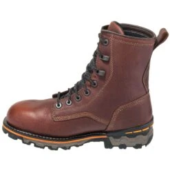 Timberland PRO Boots: Men's TB01113A 210 Brown Boondock 8" Waterproof Boots -Work Shoe Store timberland 1113 i 01