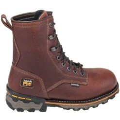 Timberland PRO Boots: Men's TB01113A 210 Brown Boondock 8" Waterproof Boots -Work Shoe Store timberland 1113 o 01