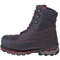 Timberland Pro Boots: Men's TB0A128P 214 Brown Waterproof Insulated Composite Toe Boots 11 Timberland Pro Boots: Men's TB0A128P 214 Brown Waterproof Insulated Composite Toe Boots -Work Shoe Store timberland 128p i 01