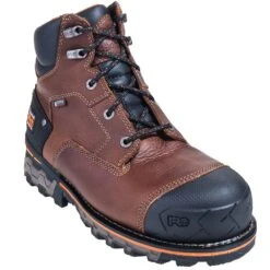 Timberland PRO Boots: Men's 92641 Boondock EH 6" Waterproof Composite Toe Insulated Boots -Work Shoe Store timberland 92641 p 01