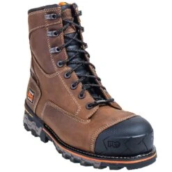Timberland PRO Boots: Men's Brown 92671 Boondock EH Composite Toe Boots -Work Shoe Store timberland 92671 p 01