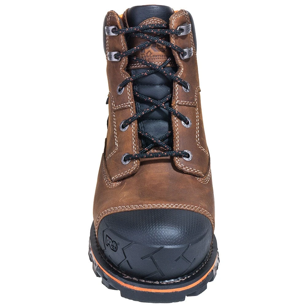 Timberland PRO Boots: Men's Brown 92673 Boondock 6" EH Waterproof Boots 8 Timberland PRO Boots: Men's Brown 92673 Boondock 6" EH Waterproof Boots - Image 6