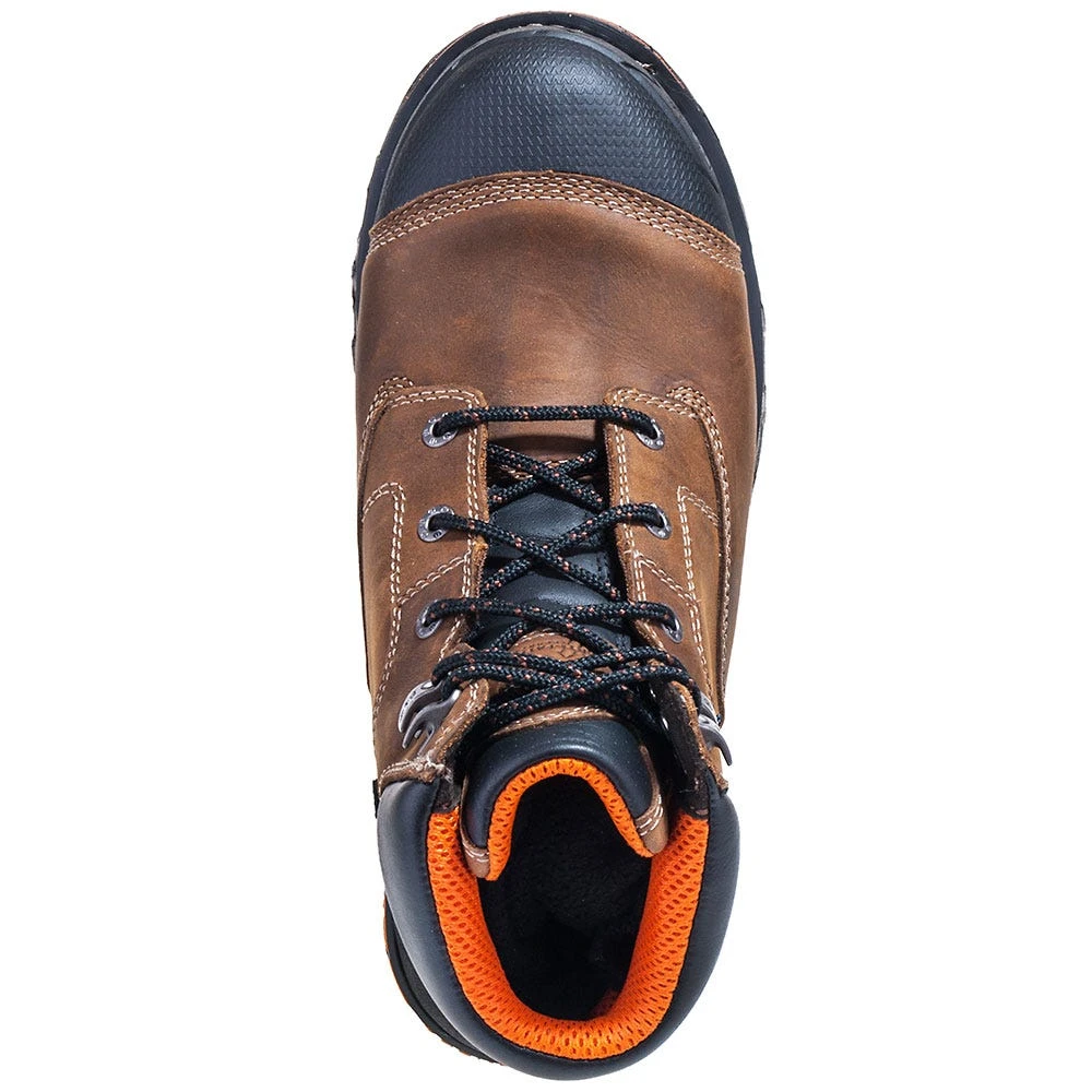 Timberland PRO Boots: Men's Brown 92673 Boondock 6" EH Waterproof Boots 4 Timberland PRO Boots: Men's Brown 92673 Boondock 6" EH Waterproof Boots - Image 2