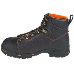Timberland PRO Boots: Men's Endurance PR 52562 Brown 6" Steel Toe EH Boots -Work Shoe Store timberland tb052562 i 01