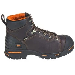 Timberland PRO Boots: Men's Endurance PR 52562 Brown 6" Steel Toe EH Boots -Work Shoe Store timberland tb052562 o 01