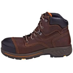 Timberland PRO Boots: Men's TB0A1I4H 214 Helix HD Brown 6-Inch Composite Toe Boots -Work Shoe Store timberland tb0a1i4h214 i 01