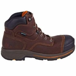 Timberland PRO Boots: Men's TB0A1I4H 214 Helix HD Brown 6-Inch Composite Toe Boots -Work Shoe Store timberland tb0a1i4h214 o 01