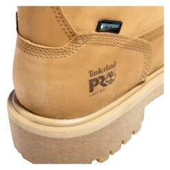 Timberland PRO Boots: Men's Waterproof Insulated 65030 6" Work Boots -Work Shoe Store timberland 65030 back angle view 1
