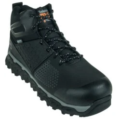 Timberland PRO Boots: Ridgework Men's Black CT TB0A1KBW001 WP Mid Work Boots