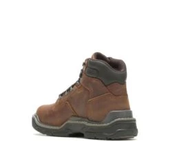 Wolverine Boots: Men's W211165 Brown Composite Toe 6" Raider Waterproof Met-Guard Work Boot -Work Shoe Store trdytfuygiuhoijp