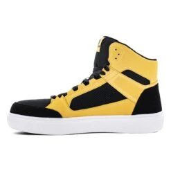 Volcom Shoes: Men's VM30237 Wheat Black Composite Toe EH Slip Resistant Evolve Skate Inspired Work High Top -Work Shoe Store volcom vm30237 evolve 04