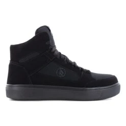 Volcom Shoes: Men's VM30244 Triple Black Composite Toe Evolve EH Slip Resistant Skate Inspired Work High Top 9 Volcom Shoes: Men's VM30244 Triple Black Composite Toe Evolve EH Slip Resistant Skate Inspired Work High Top -Work Shoe Store volcom vm30244 vm30244f evolve 01