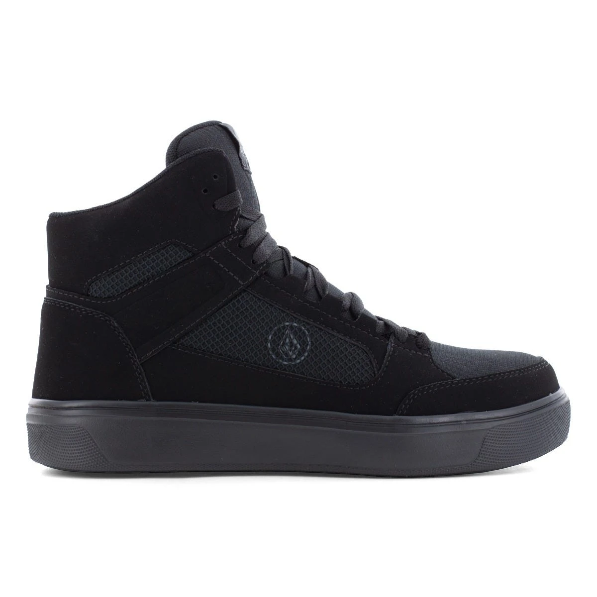Volcom Shoes: Men's VM30244 Triple Black Composite Toe Evolve EH Slip Resistant Skate Inspired Work High Top 5 Volcom Shoes: Men's VM30244 Triple Black Composite Toe Evolve EH Slip Resistant Skate Inspired Work High Top - Image 3