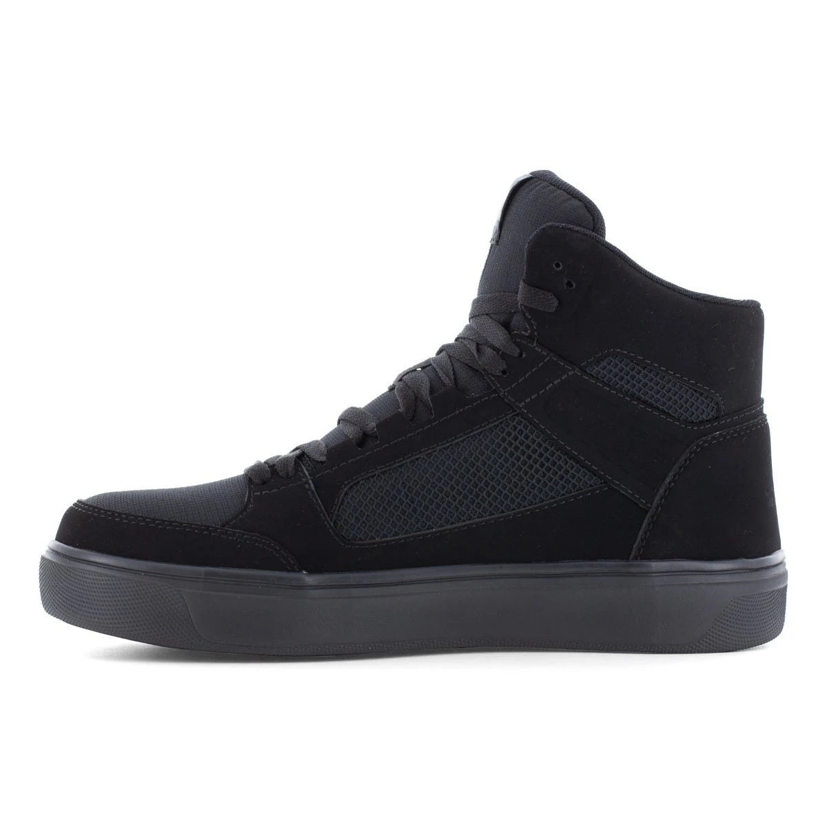 Volcom Shoes: Men's VM30244 Triple Black Composite Toe Evolve EH Slip Resistant Skate Inspired Work High Top 6 Volcom Shoes: Men's VM30244 Triple Black Composite Toe Evolve EH Slip Resistant Skate Inspired Work High Top - Image 4