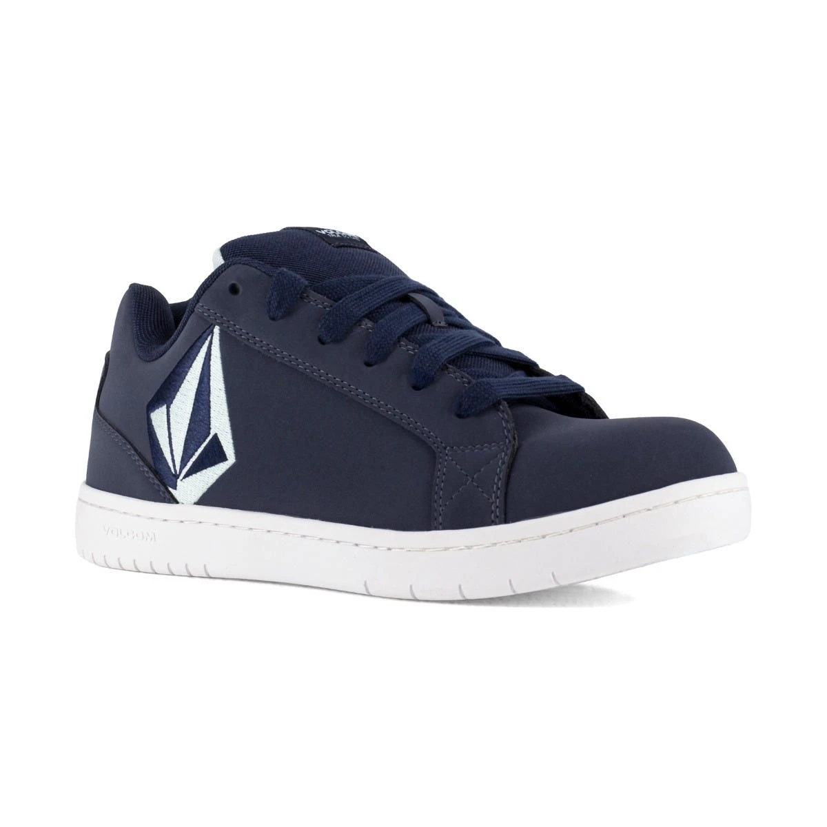 Volcom Shoes: Women's VM30486F Navy Celestial Blue Composite Toe Stone Skate Inspired Work Shoe 3 Volcom Shoes: Women's VM30486F Navy Celestial Blue Composite Toe Stone Skate Inspired Work Shoe