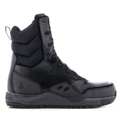 Volcom Boots: Men's VM30704 Black Composite Toe Street Shield Skate-Inspired 8" Tactical Side Zipper Boot 10 Volcom Boots: Men's VM30704 Black Composite Toe Street Shield Skate-Inspired 8" Tactical Side Zipper Boot -Work Shoe Store volcom vm30704 street shield 01edit