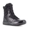 Volcom Boots: Men's VM30705 Black Soft Toe Street Shield Skate-Inspired 8" Tactical Side Zipper Boot -Work Shoe Store volcom vm30705 street shield 02edit