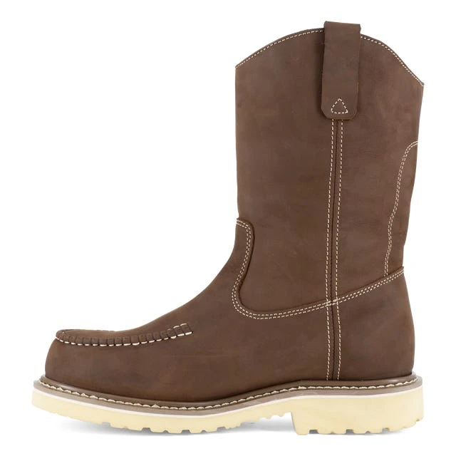 Iron Age Boots: Men's IA5093 Brown Composite Toe Solidifier Internal Met Guard Waterproof Pull On Work Boot 5 Iron Age Boots: Men's IA5093 Brown Composite Toe Solidifier Internal Met Guard Waterproof Pull On Work Boot - Image 3