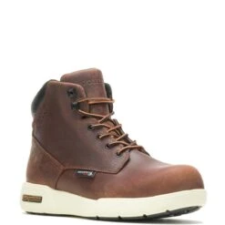 Wolverine Boots: Men's W080036 Peanut Carbon Toe Kickstart Durashocks Carbonmax 6" Work Boot 9 Wolverine Boots: Men's W080036 Peanut Carbon Toe Kickstart Durashocks Carbonmax 6" Work Boot -Work Shoe Store w080036