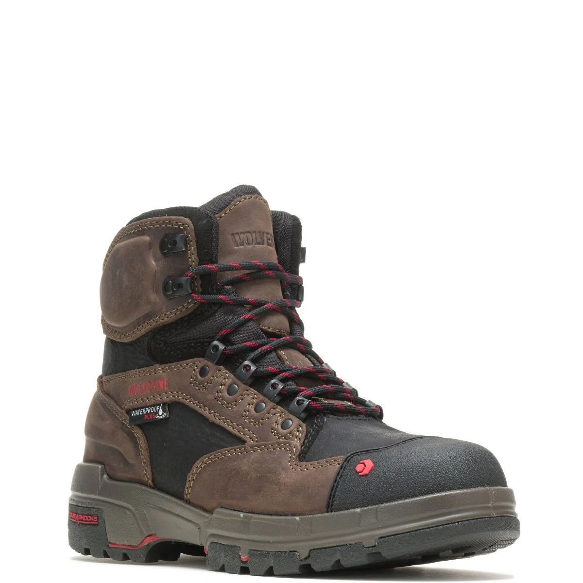 Wolverine Boots: Men's W10612 Dark Brown Composite Toe Legend Carbonmax Durashocks 6" Work Boot 3 Wolverine Boots: Men's W10612 Dark Brown Composite Toe Legend Carbonmax Durashocks 6" Work Boot