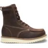 Wolverine Boots: Men's W10741 Brown 8" Steel Toe EH Loader Boots -Work Shoe Store w10741 1