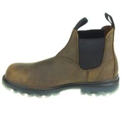 Wolverine Boots: Men's Brown W10790 I-90 Romeo Slip On Work Boots -Work Shoe Store w10791 4 2