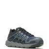 Wolverine Shoes: Men's W211176 Navy Composite Toe Rev DuraShocks Work Shoe -Work Shoe Store w2111761