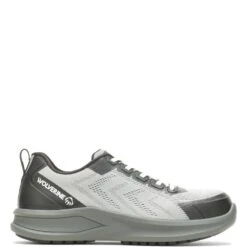 Wolverine Shoes: Men's W231078 Charcoal Steel Toe Bolt 1.5 Knit Spring Tennis Work Shoe -Work Shoe Store w231078