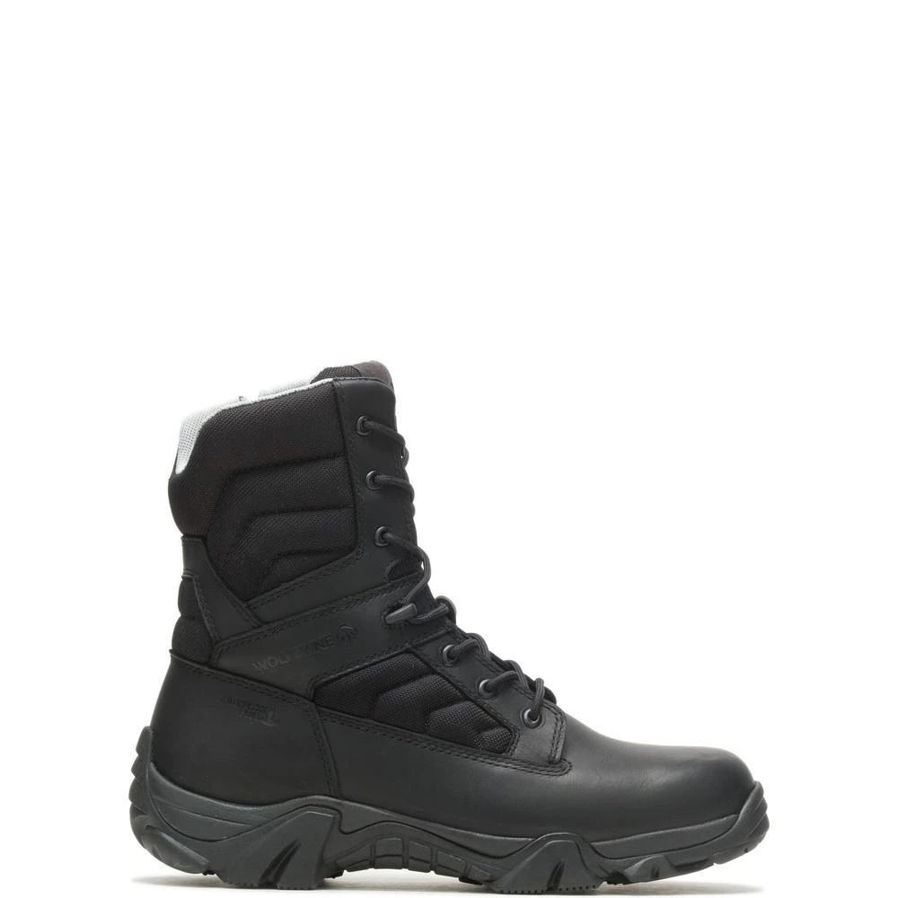 Wolverine Boots: Men's W880408 Black Soft Toe Wilderness 8" Tactical Work Boot 3 Wolverine Boots: Men's W880408 Black Soft Toe Wilderness 8" Tactical Work Boot