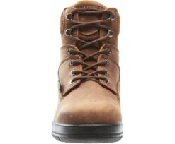 Wolverine Boots: Men's 2053 Durashocks Steel Toe Brown Boots -Work Shoe Store wbsm w02053 032315 s16 090